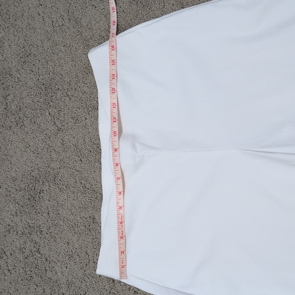 Easywear By Chicos White Pull On Slim Professional Slacks Pants Size 1.5(10) - Picture 6 of 12